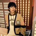 X POP MART Вязаный свитер Unisex Champion, Хаки - фото 5