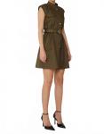 Мини-платье Barbara оливкового цвета Js70, оливковый - фото 2