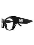 Очки с оптической линзой «кошачий глаз» Balenciaga Eyewear, черный - фото 3