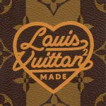 LOUIS VUITTON Кошелек X Nigo Brazza Monogram Stripes Brown - фото