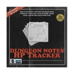 Заметки — HP Tracker (5 шт.), Dungeon Notes & Sticky Notes - фото