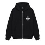 Худи Stussy Built To Last Zip Hoodie, Black - фото