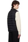 Черный жилет Barthe Down Moncler - фото 3