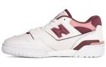 Кроссовки 550 Washed Burgundy Women's New Balance, White Red - фото