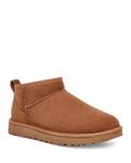 Угги женские UGG Classic Ultra Mini Shearling, коричневый - фото