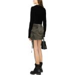 Топ с бархатными пуговицами BALMAIN, черный - фото 6