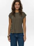 Рубашка NÜMPH Lizy, оливковый - фото
