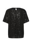 Блуза Kaffe KALILA SEQUIN , Black Deep Cc/Black - фото 3