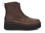 Ботинки UGG Cityfunc Zip Water-Resistant Platform Bootie, темно-коричневый - фото 4