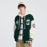 Бейсбольная куртка унисекс Crayon Shinchan, черный - фото 48