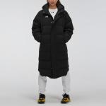 Куртка long puffer jacket 'black' Under Armour, черный - фото 3