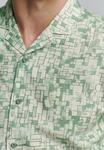 Рубашка PRINTED NO EXCESS, зеленый - фото 5