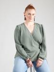 Vero Moda Curve Блузка 'VMCALVA' в цвете Jade - фото 2