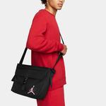 Jordan Полиэстеровый мессенджер через плечо унисекс черный Regular - фото 7