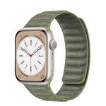IBOANN Часы Watch Band Apple Compatibility Canvas Material, Denim Grass Green - фото