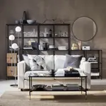 Журнальный столик, черный, 115x58 см, ÄSPERÖD IKEA - фото 3