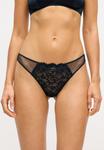 Трусы LASCANA THONG, Black Solid/Black - фото 3