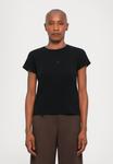 Футболка MM6 Maison Margiela Basic T-shirt, Black - фото