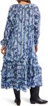 Платье Free People Garden Wonders Maxi, цвет Blue Combo - фото 3