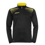 Толстовка Uhlsport Goal Half Zip, черный - фото