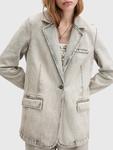 Блейзер AllSaints EVER, Grey Denim - фото 7