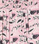 Блузка из крепа и хлопка с принтом Prada, Alabastro Nero Rosa - фото 4