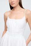 Платье GAP TIE FRONT MAXI , Optic White/White - фото 3