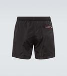 Плавки с логотипом Moncler, черный - фото 2