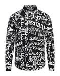 Рубашка Versace Jeans Couture, черный - фото