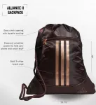 Сумка Adidas Alliance II, цвет Shadow Brown - фото 3