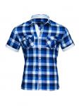 Рубашка RESLAD Hemd Oceanside Karo, синий - фото