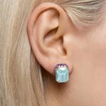 Серьги Orbita для женщин Swarovski - фото 11