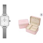 DW/DanielWellington Часы Quadro Mini Lumine 18mm, Starlight Silver - фото 2