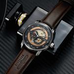 ZEPPELIN Часы Men's Watch, 8664-5 Black Gold - фото 2