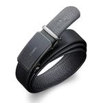 Мужской кожаный ремень CAMEL, Черный - фото 5