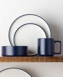 Набор посуды Colortex Stone из 4 предметов Noritake, Navy - фото 3