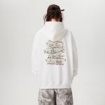 Толстовка унисекс с капюшоном, утолщенные, плотные Disney, heather серый fleece-lined - фото 11