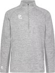 Мужской пуловер с молнией до половины длины Perfect Game CoolCore, серый - фото