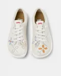 Peu Cami Twins кожаные кроссовки для девочек Camper, белый - фото 2