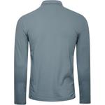 EMPORIO ARMANI Поло мужское silver blue - фото 3