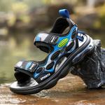 Детские сандалии Peter pan, черный/синий - фото 2