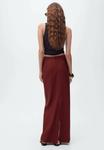 Юбка Mango Maxi skirt, Bordeaux - фото 3