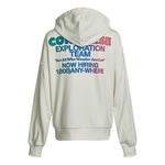 Толстовка letter printed 'white blue' Converse, белый - фото 2