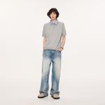 Унисекс поло KREATE, серый - фото 9