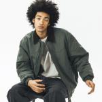 714STREET Стеганая куртка унисекс, Черный - фото 12