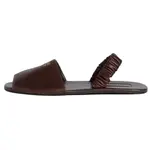 MIU MIU Сандалии nappa one strap women's brown - фото