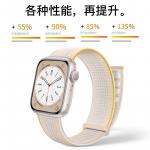 Penc Iwatch Часы Strap Apple Compatibility Nylon Material 49mm, Two Nylon Velcro - Strap [Pink Sand] - фото 9