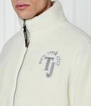 Куртка мужская Tommy Jeans флисовая с вышивкой, бежевый - фото 4