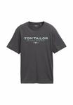 Футболка TOM TAILOR WITH PRINT, Tarmac Grey/Grey - фото 5
