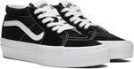Черно-белые кроссовки премиум-класса Sk8-Mid Reissue 83 Vans - фото 4